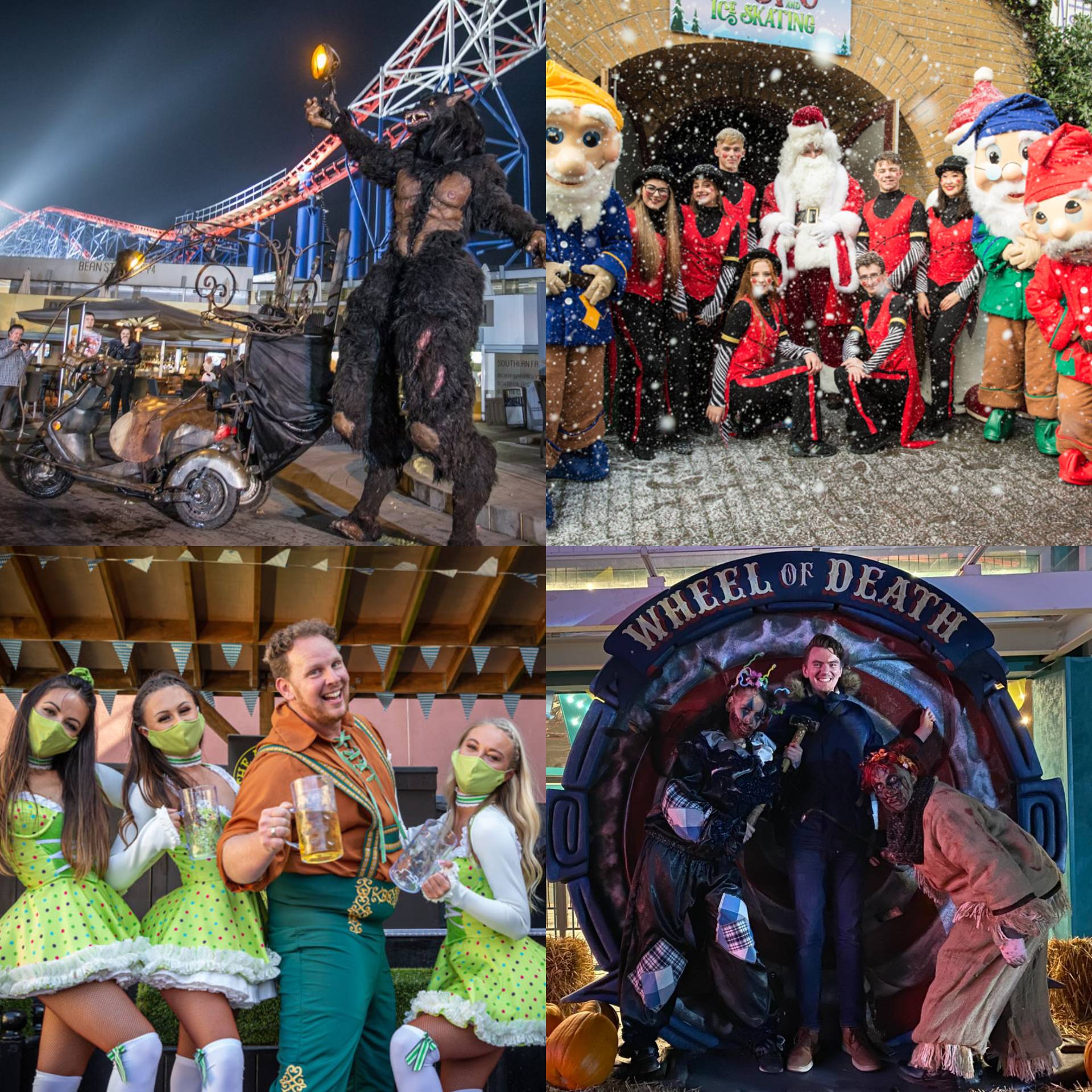 blackpool pleasure beach halloween