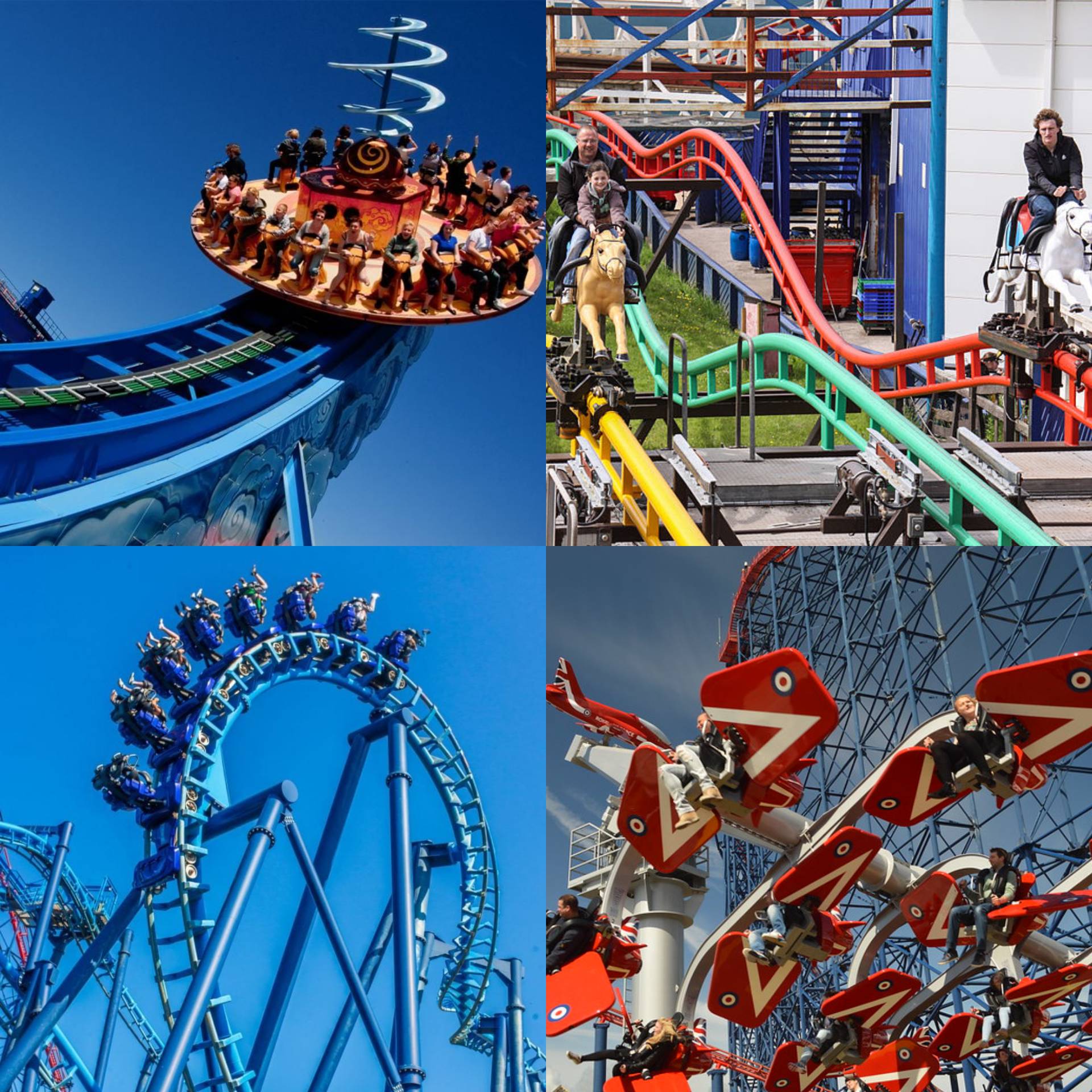 blackpool pleasure beach rides