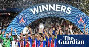 PSG win back-to-back UEFA Super Cups with victory over Aston Villa