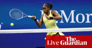 US Open semi-finals: Pegula saves early break point against Sabalenka - listen & follow